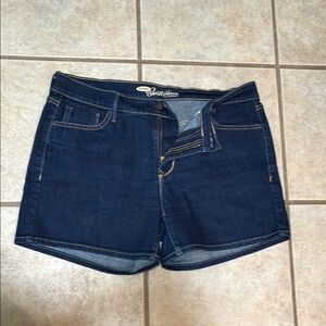 Old Navy Blue Jean Shorts with Cut-Off Style